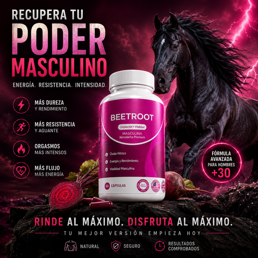 Suplemento Masculino para Energía y Vitalidad